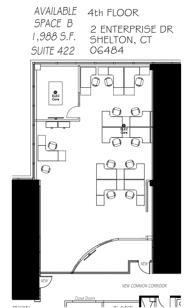 2 Enterprise Dr, Shelton, CT en alquiler Plano de la planta- Imagen 1 de 1