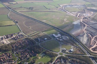 Fernwood Business Park, Newark, NTT - Aérea vista de mapa