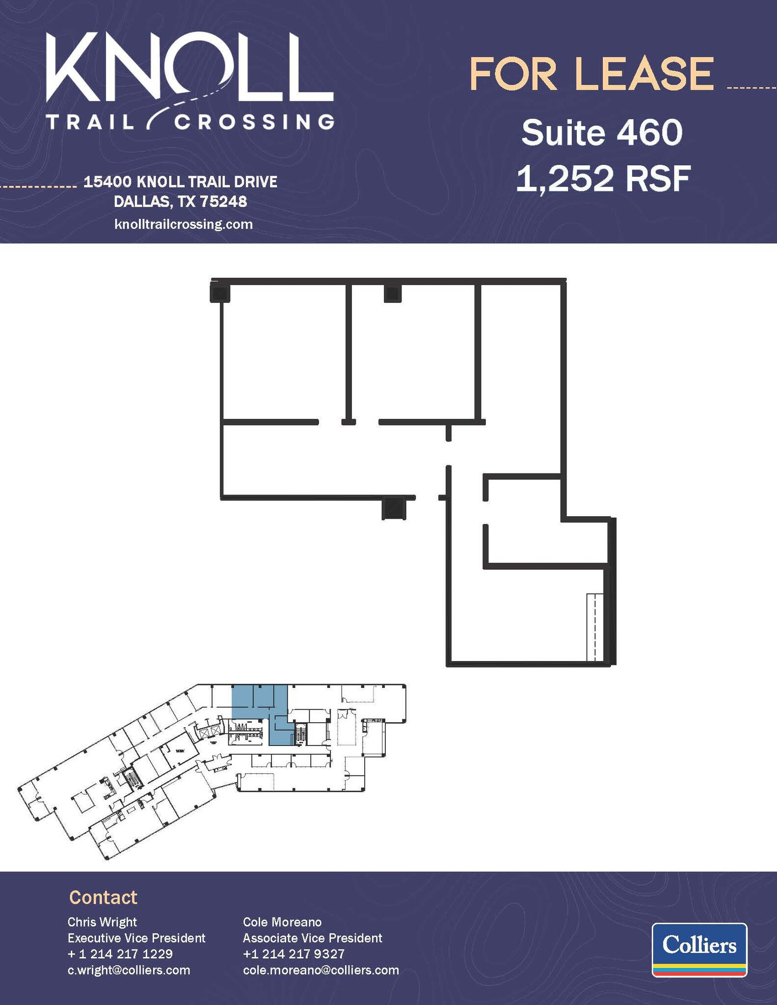 15400 Knoll Trail Dr, Dallas, TX en alquiler Plano de la planta- Imagen 1 de 1