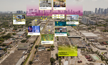 1500 NW 22nd St, Miami, FL - VISTA AÉREA  vista de mapa