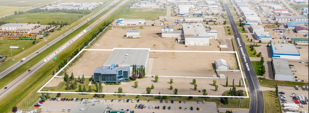 7550 Edgar Industrial Dr, Red Deer, AB en alquiler - Vista aérea - Imagen 2 de 5