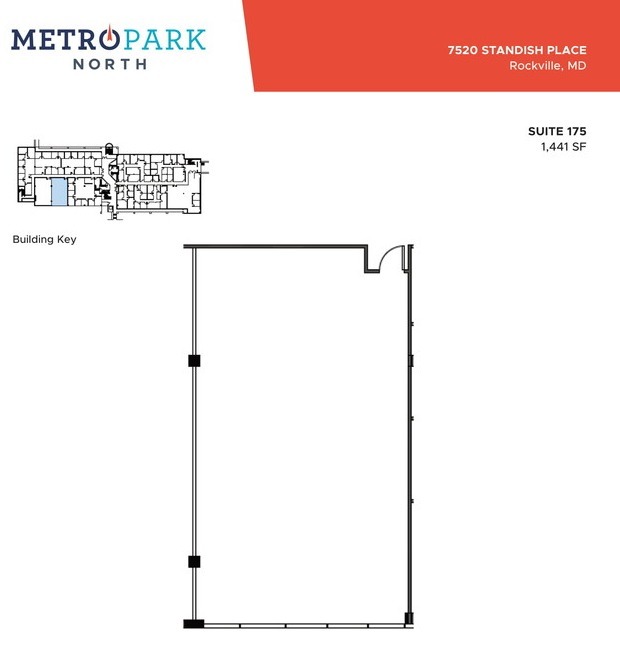 7529 Standish Pl, Rockville, MD en alquiler Plano de la planta- Imagen 1 de 1