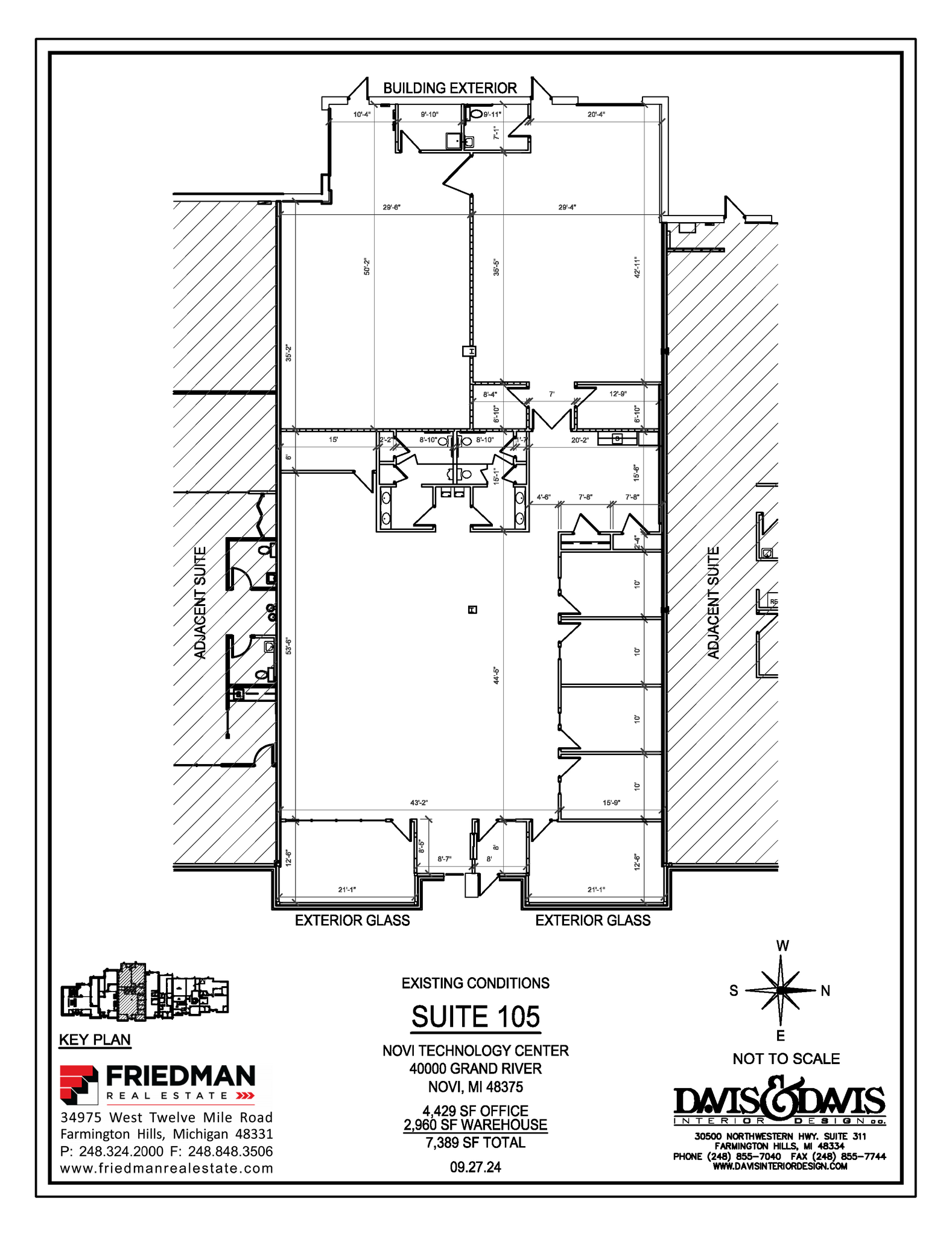 40000 Grand River Ave, Novi, MI en alquiler Plano de la planta- Imagen 1 de 2