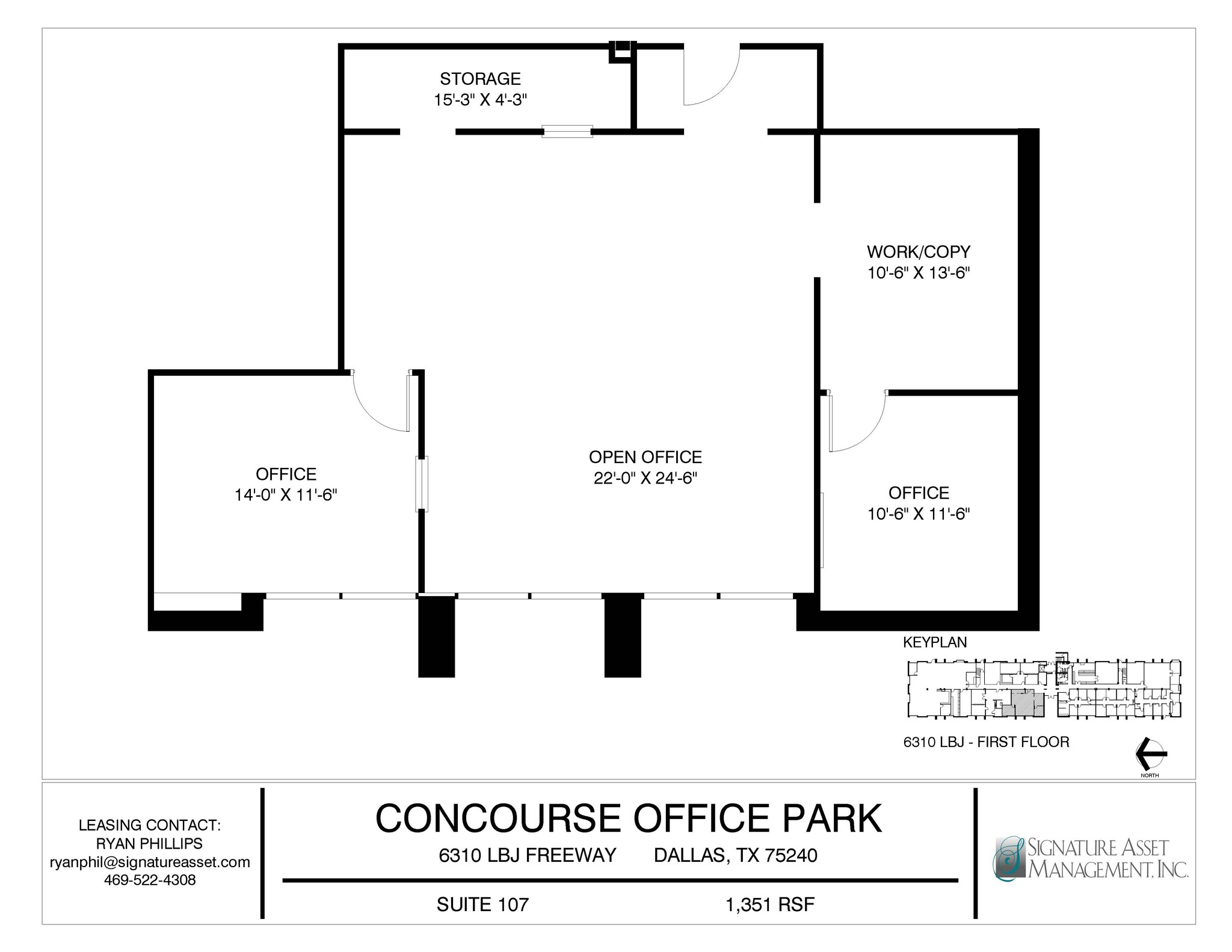 6350 LBJ Fwy, Dallas, TX en alquiler Plano de la planta- Imagen 1 de 1