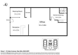 15 Oaks Ave, Dee Why en alquiler Plano de la planta- Imagen 1 de 6