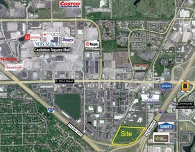 8000 E Castleton Rd, Indianapolis, IN - VISTA AÉREA  vista de mapa