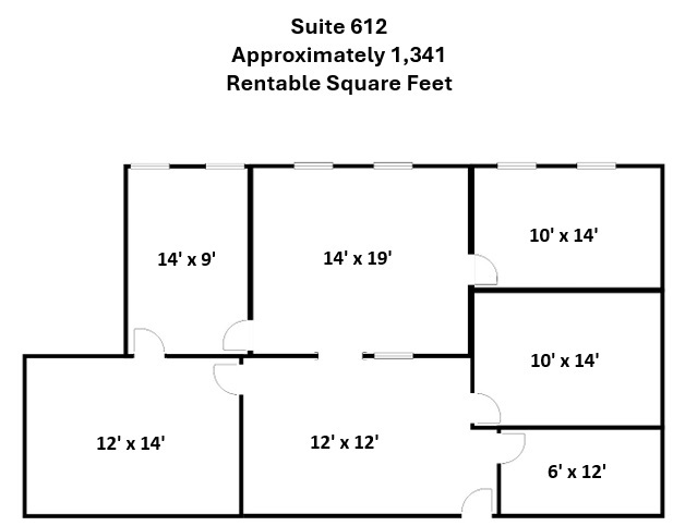 1901 Central Dr, Bedford, TX en alquiler Plano de la planta- Imagen 1 de 3