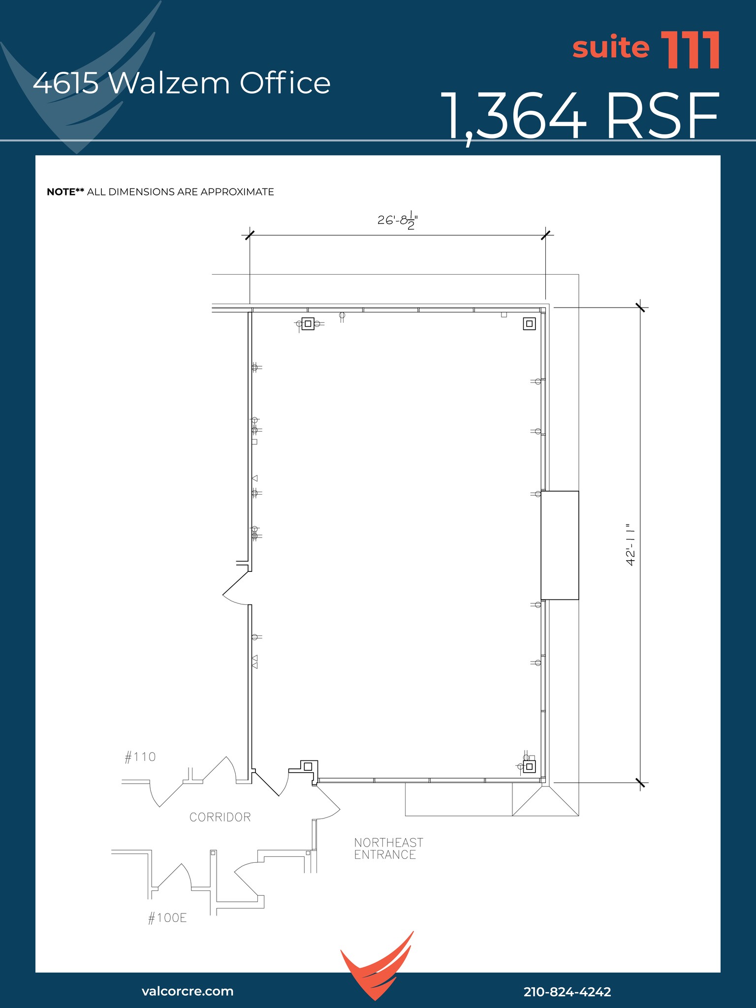 4615 Walzem Rd, San Antonio, TX en alquiler Plano del sitio- Imagen 1 de 1