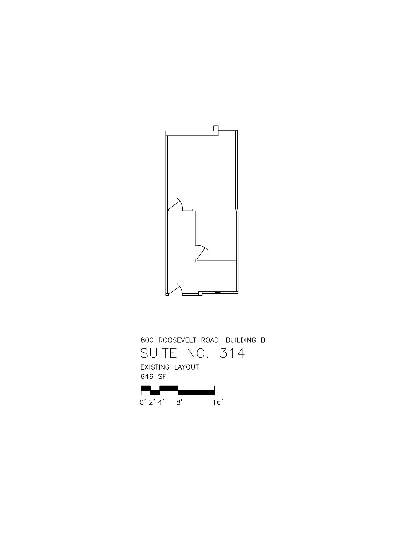 800 Roosevelt Rd, Glen Ellyn, IL en alquiler Plano del sitio- Imagen 1 de 2