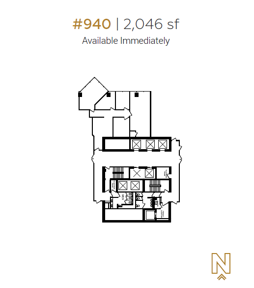 10104 103rd Ave NW, Edmonton, AB en alquiler Plano de la planta- Imagen 1 de 1