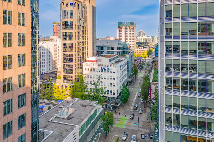 580 Granville St, Vancouver, BC en alquiler - Vista aérea - Imagen 3 de 3