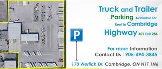 Más detalles de 170 Werlich, Cambridge, ON - Terreno en alquiler