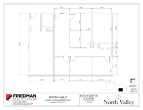 30500 Northwestern Hwy, Farmington Hills, MI en alquiler Plano de la planta- Imagen 2 de 3