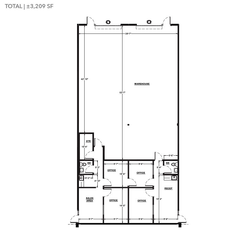 2329 W Mescal St, Phoenix, AZ en alquiler Plano de la planta- Imagen 1 de 2