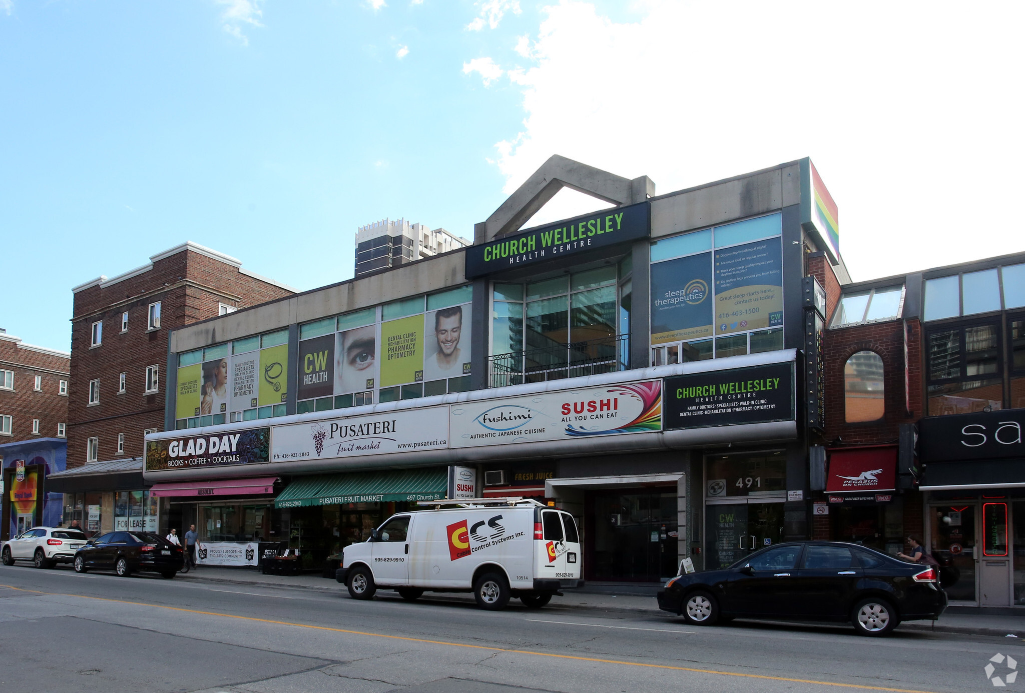 491-499 Church St, Toronto, ON en alquiler Foto del edificio- Imagen 1 de 6