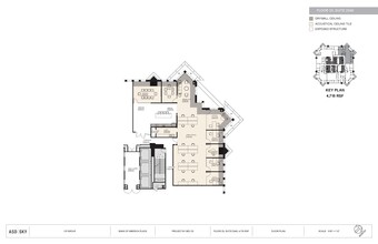 600 Peachtree St NE, Atlanta, GA en alquiler Plano de la planta- Imagen 1 de 3