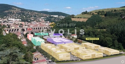 17 Rue De Paris, Tarare, RHO - Aérea  vista de mapa