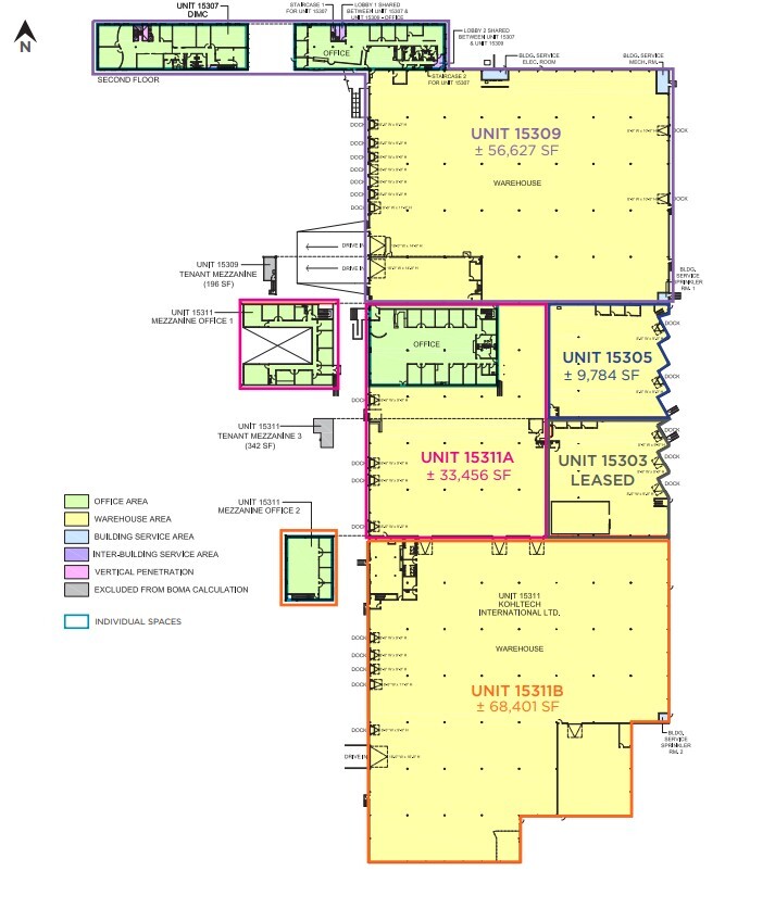 15303-15311 128 Av NW, Edmonton, AB en alquiler Plano de la planta- Imagen 1 de 1