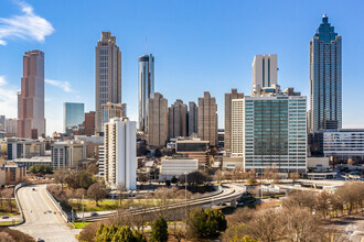 233 Peachtree St NE, Atlanta, GA - VISTA AÉREA  vista de mapa