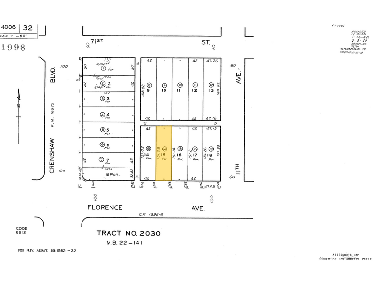 3315 W Florence Ave, Los Angeles, CA en alquiler - Plano de solar - Imagen 1 de 9