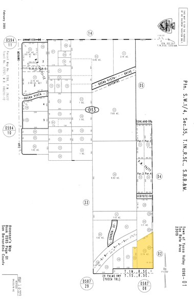 56300 29 Palms Hwy, Yucca Valley, CA en venta - Plano de solar - Imagen 3 de 80