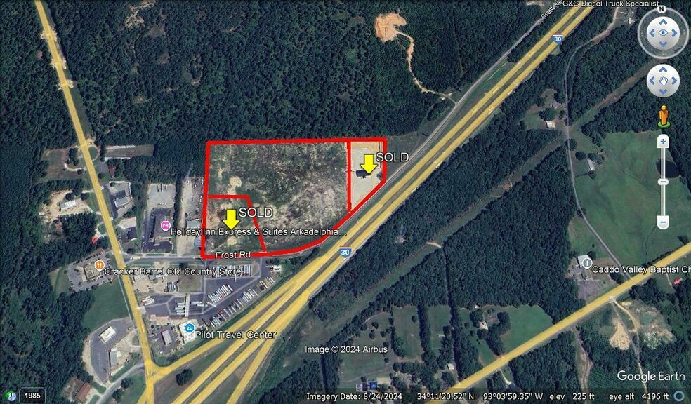 Frost Rd, Arkadelphia, AR en venta - Vista aérea - Imagen 1 de 11