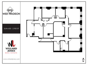 105 W Madison St, Chicago, IL en alquiler Plano de la planta- Imagen 1 de 1