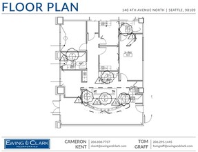 100 4th Ave N, Seattle, WA en alquiler Plano de la planta- Imagen 1 de 1