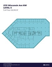 2115 Wisconsin Ave NW, Washington, DC en alquiler Plano de la planta- Imagen 1 de 1