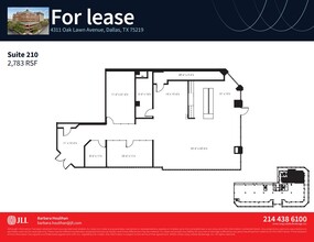 4311 Oak Lawn Ave, Dallas, TX en alquiler Plano de la planta- Imagen 1 de 1