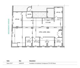 8120 Woodmont Ave, Bethesda, MD en alquiler Plano de la planta- Imagen 1 de 1