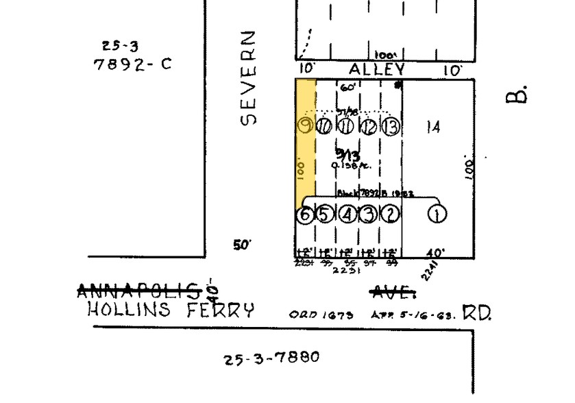 2231 Hollins Ferry Rd, Baltimore, MD en venta - Plano de solar - Imagen 1 de 5