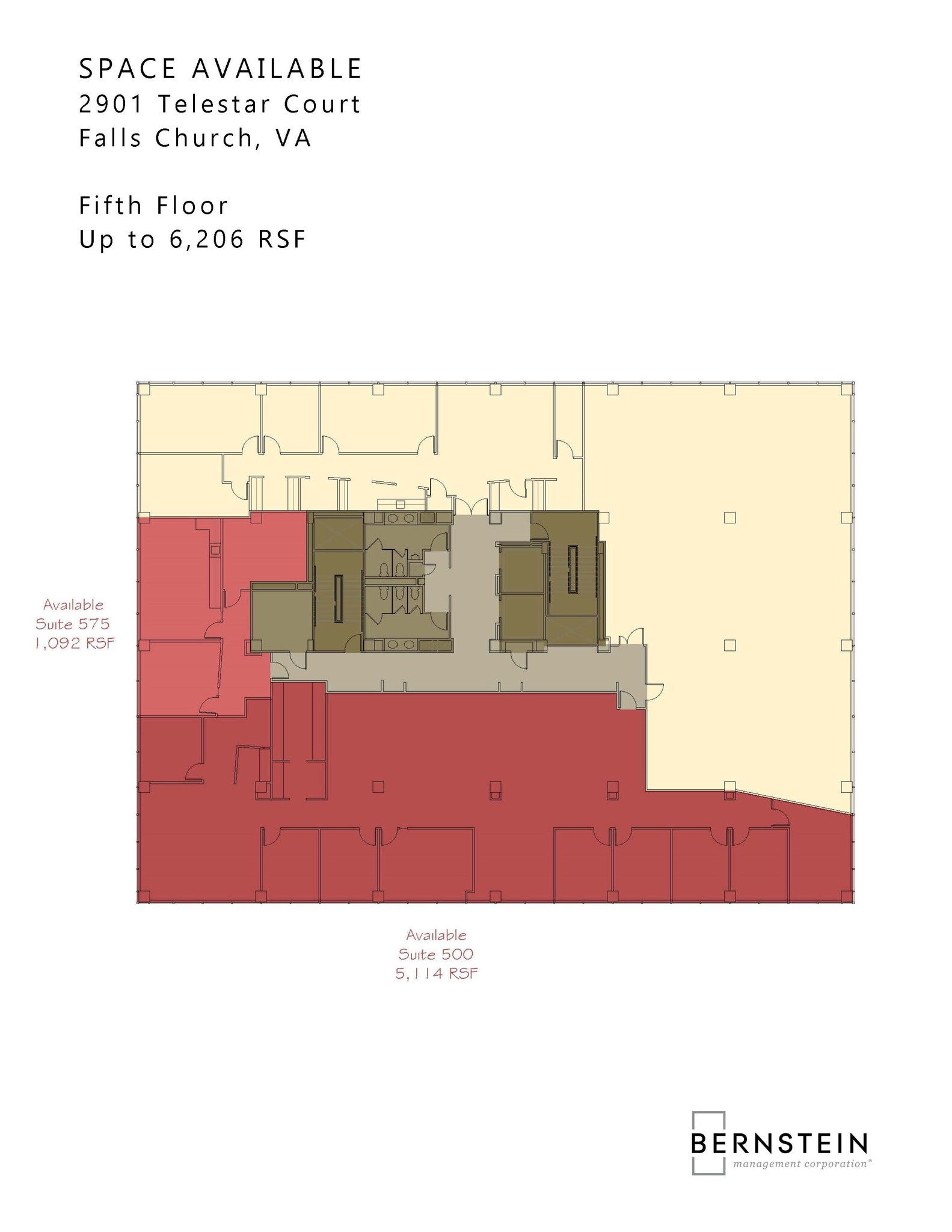 2901 Telestar Ct, Falls Church, VA en alquiler Plano de la planta- Imagen 1 de 1