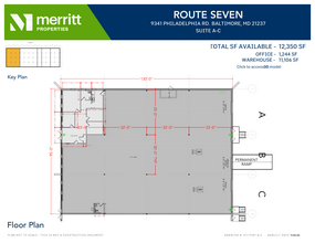 9321 Philadelphia Rd, Rosedale, MD en alquiler Plano de la planta- Imagen 1 de 1