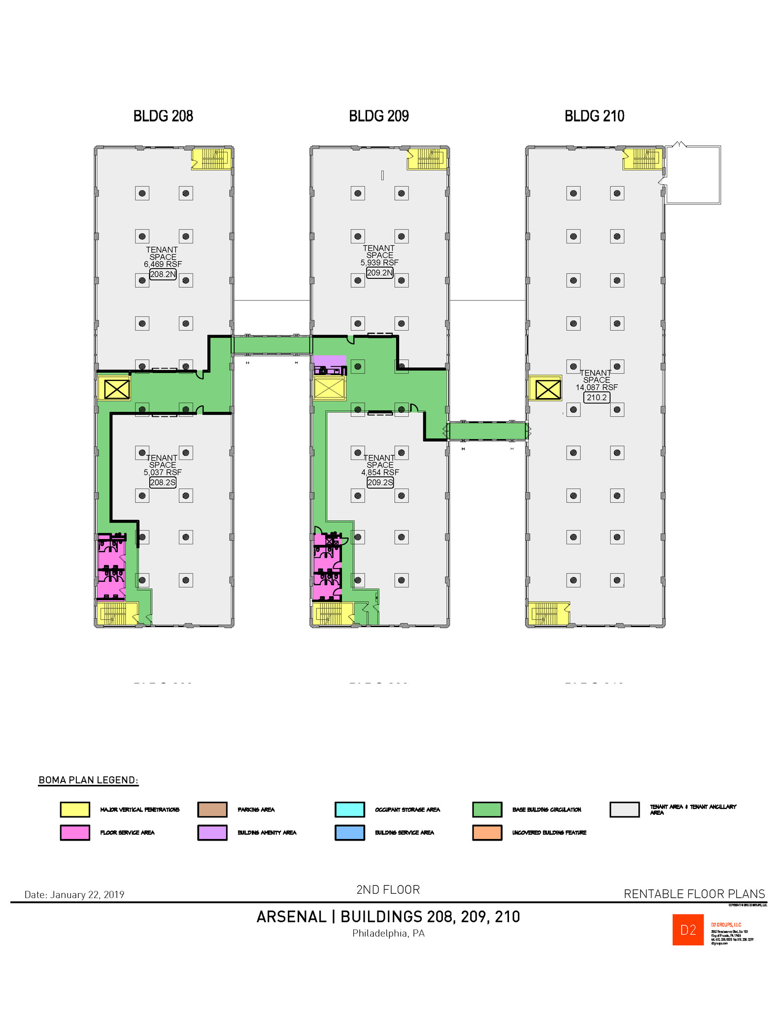 2275 Bridge St, Philadelphia, PA en alquiler Plano de la planta- Imagen 1 de 1