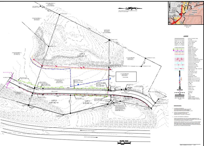 763 Mall Rd, Fayetteville, WV en alquiler - Plano del sitio - Imagen 3 de 9