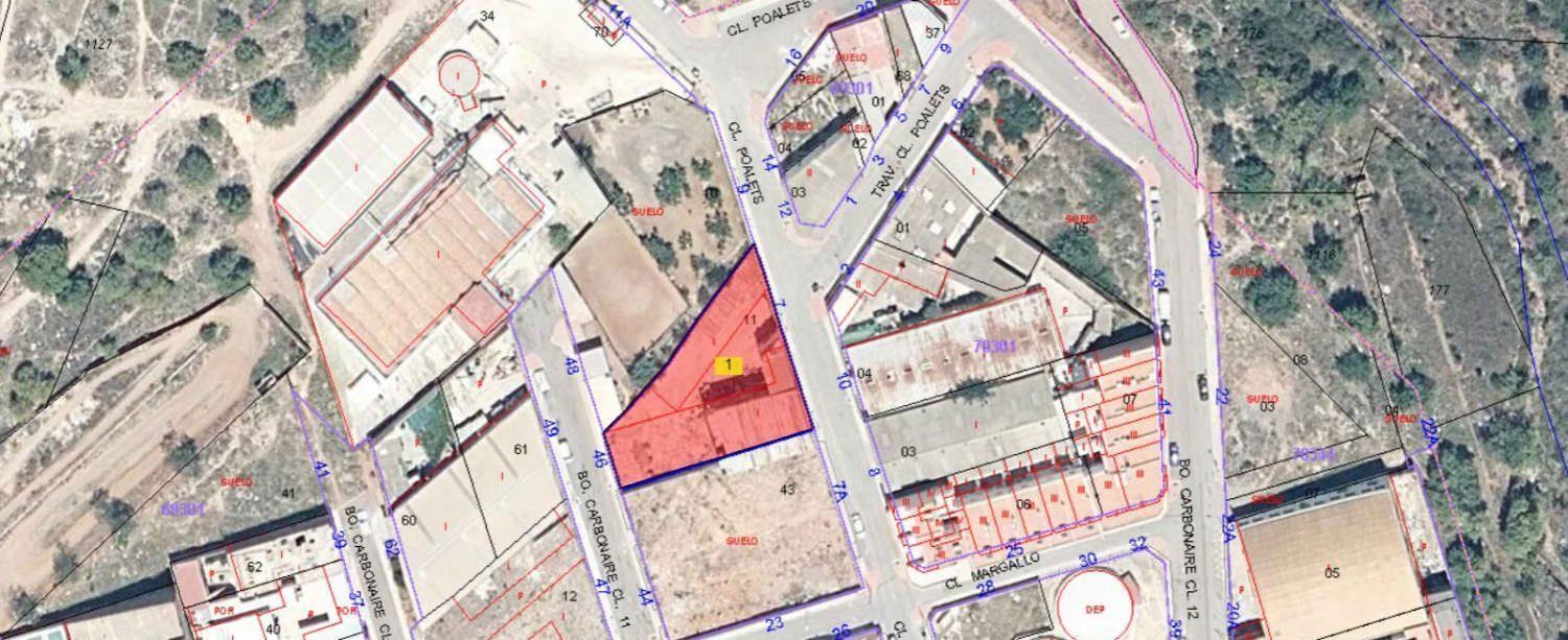Terreno en La Vilavella, Castellón en venta Plano del sitio- Imagen 1 de 6