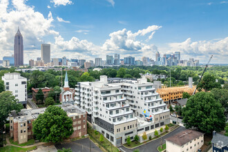 555 Boulevard NE, Atlanta, GA - VISTA AÉREA  vista de mapa