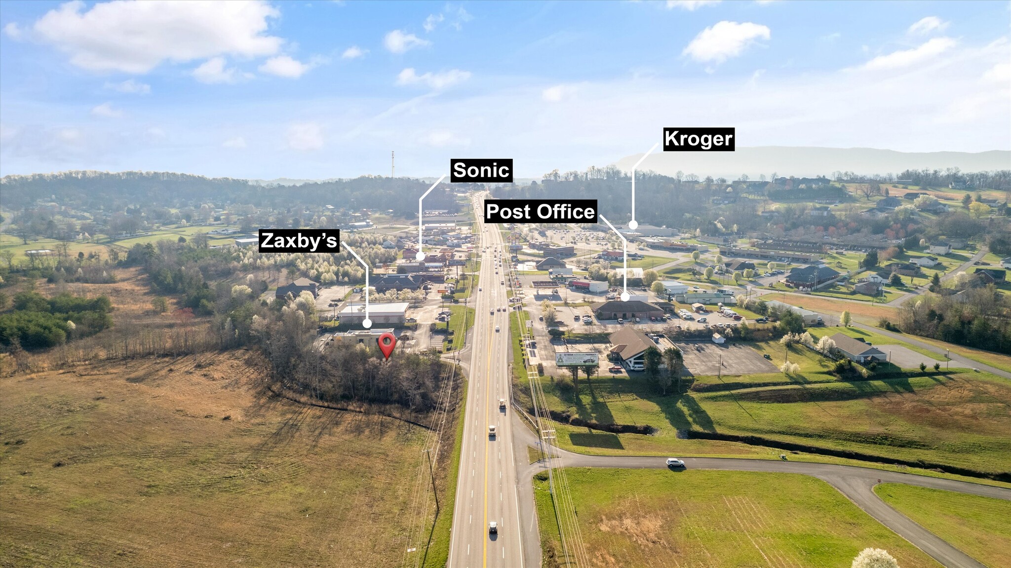 Chapman Hwy, Seymour, TN en venta Vista aérea- Imagen 1 de 10