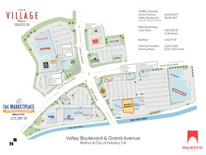 21630-21818 Valley Blvd, Walnut, CA en alquiler Plano del sitio- Imagen 1 de 1