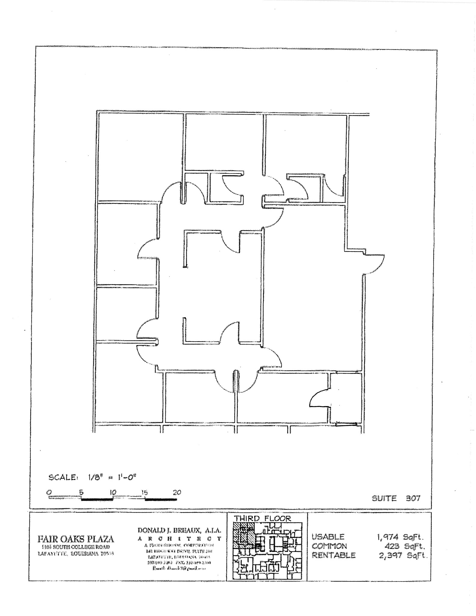 1101 S College Rd, Lafayette, LA en alquiler Plano del sitio- Imagen 1 de 1