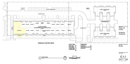 877 Oregon Center Dr, Oregon, WI en alquiler Plano del sitio- Imagen 1 de 2