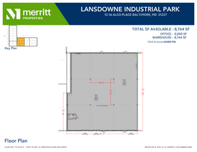 178-194 Alco Pl, Lansdowne, MD en alquiler Plano de la planta- Imagen 1 de 1