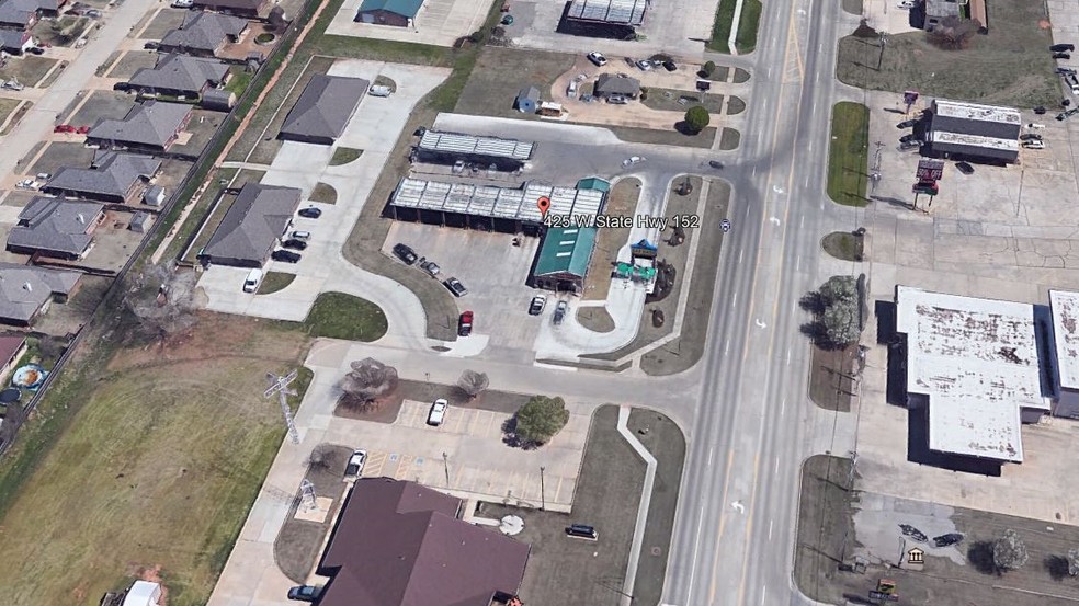 435 W State Highway 152, Mustang, OK en alquiler - Vista aérea - Imagen 3 de 15