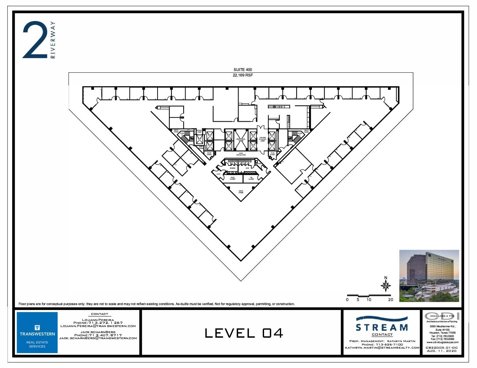 2 Riverway, Houston, TX en alquiler Plano de la planta- Imagen 1 de 1