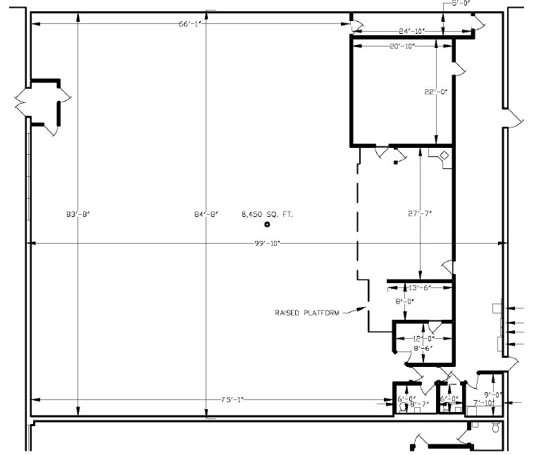 2615 Eastern Ave, Plymouth, WI en alquiler Plano de la planta- Imagen 1 de 1