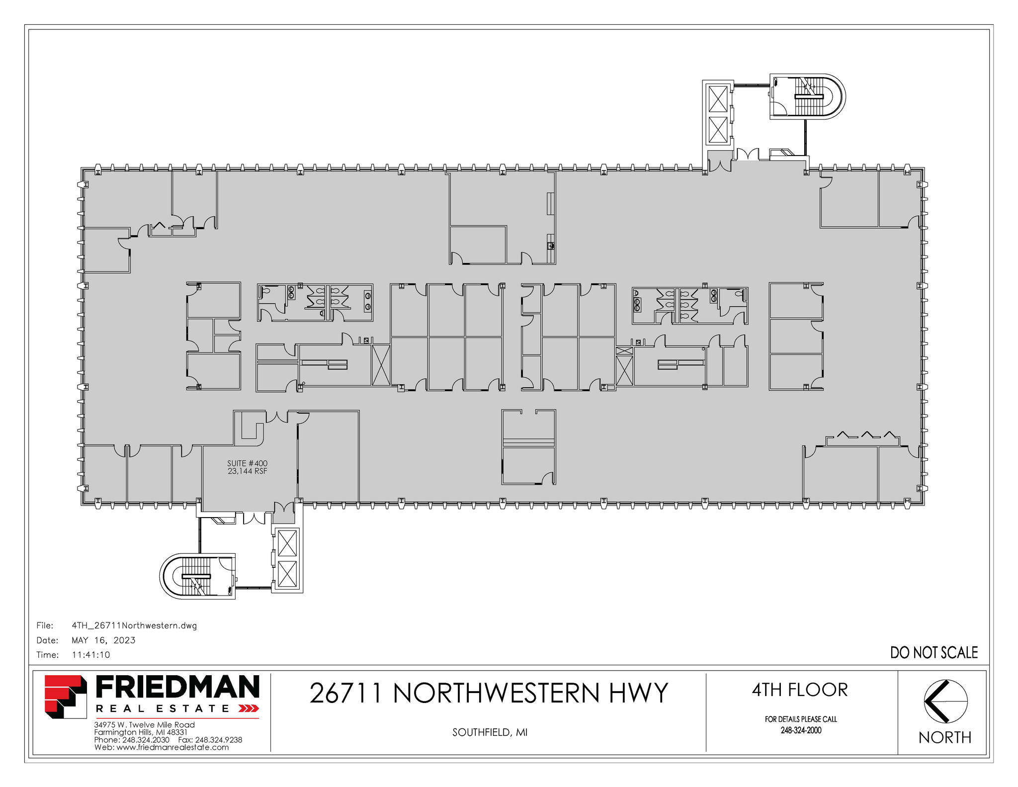 26711 Northwestern Hwy, Southfield, MI en alquiler Plano de la planta- Imagen 1 de 1