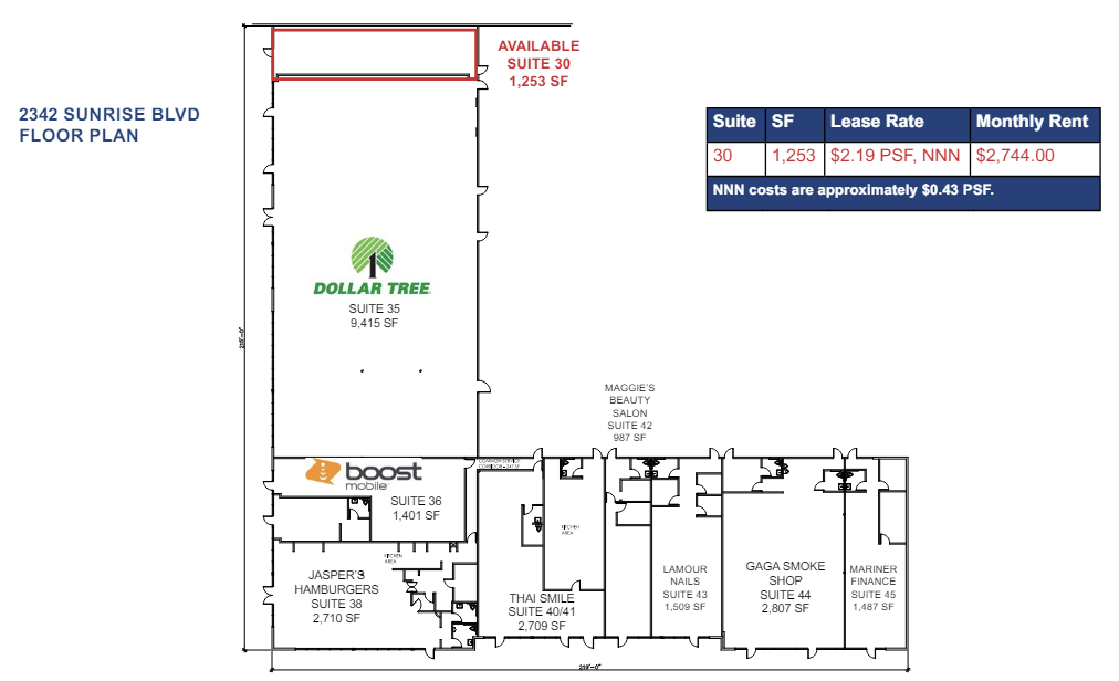 2310-2352 Sunrise Blvd, Rancho Cordova, CA en alquiler Foto del edificio- Imagen 1 de 2