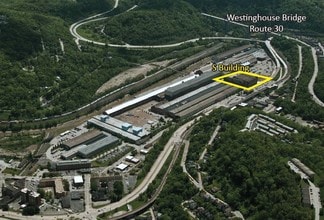 700 Braddock Ave, Turtle Creek, PA - AÉREA  vista de mapa