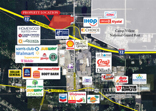 61101-61125 Airport Rd, Slidell, LA - VISTA AÉREA  vista de mapa - Image1